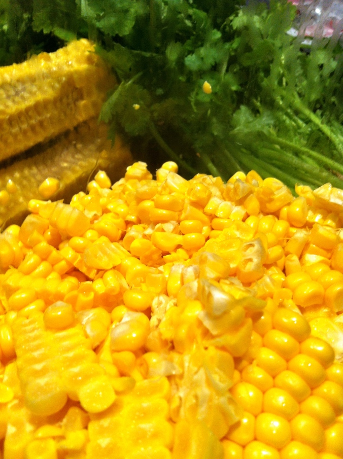 Sweet corn kernels